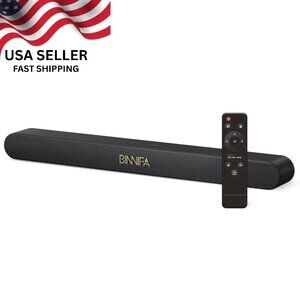 2.0ch Soundbar for TV, wall mountable, BT compatible, 29in - Binnifa